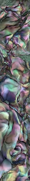 iridescent cave